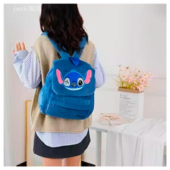 Mochila Peluche Stitch Brillos Importada - KITCH TECH
