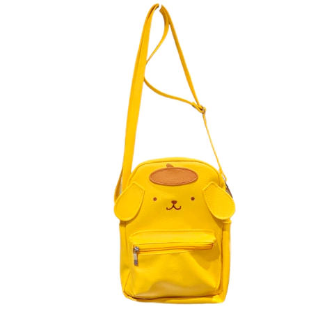 Mochila Cartera Pompompurin Sanrio Ecocuero