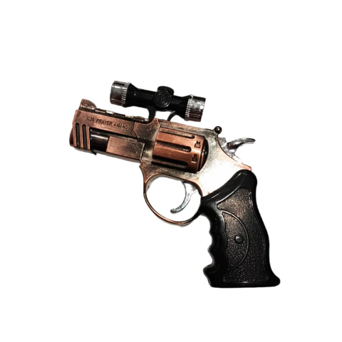 Encendedor 38MM Arma Soplete Cobre Con Laser
