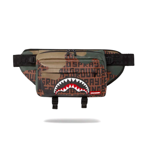 Riñonera Sprayground CAMOINFINITI CROSSBODY Verde