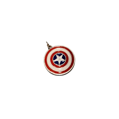 Dije Capitan America Escudo Acero Marvel