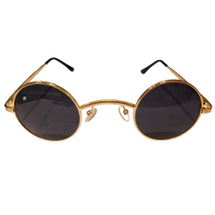 Anteojos de sol gafas Lennon Circular Metal Bad Bunny N° 258 on internet