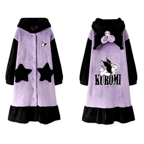 Pijama Kuromi Sanrio Kigurumi Tipo bata