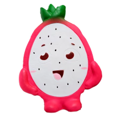 Squishy Antistress Squishies Kawaii Dragon Fruit 15x11cms