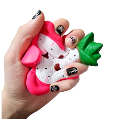 Squishy Antistress Squishies Kawaii Dragon Fruit 15x11cms - comprar online
