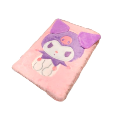 Cuaderno Libreta Agenda Anotador Kuromi Peluche - ROSA