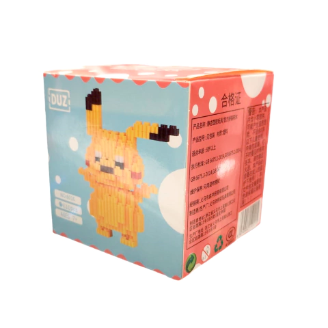 Juego Mini Bloques Armar Personajes - Pikachu Pokemon