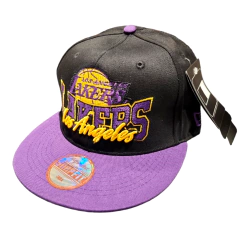 Gorra SnapBack Lakers Violeta Regulable