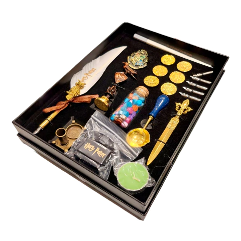 Set Pluma Pro Harry Potter con Monedas
