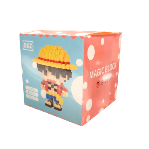 Juego Mini Bloques Armar Personajes - Luffy One Piece