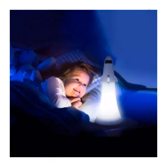 Lampara Cohete Apollo Espacial Luz Nocturna - comprar online