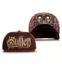 Gorra Sullen Crow Skull Snapback Bordo