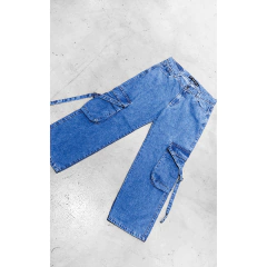 Jean Ice Carpintero Mom Con Tiras - comprar online
