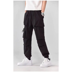 Pantalon Cargo Streetwear Negro 43 - KITCH TECH