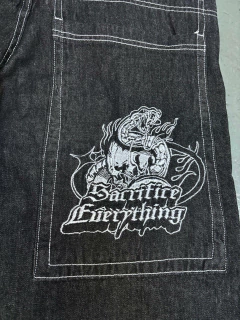Bermuda Baggy Jean Sacrifice Everything Jorts - tienda online
