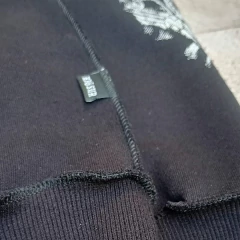 Buzo Hoodie Skull Gun BOXY FIT - KITCH TECH