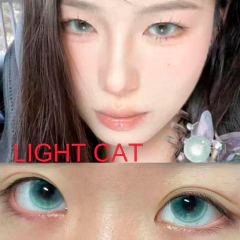 Lentes de Contacto Efecto LIGHT CAT GREEN - KITCH TECH