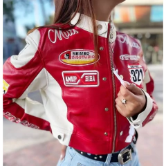 Campera Top Motomami Simil-Cuero MUTS 321 en internet