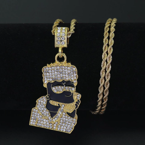 Cadena C/ Dije Bart Simpson