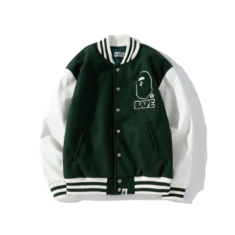 Campera Bape X Undefeated Varsity Jacket Black/Gray (AAA) - 200 USD - (copia)