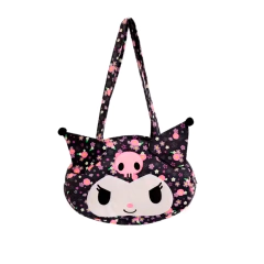 Cartera Bolso Kuromi Estampa Floral