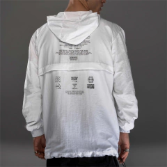 Rompeviento Anorak TC Blanco Navi - comprar online