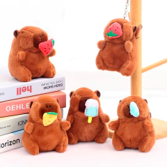 Peluche Carpincho Capibara Zanahoria - KITCH TECH