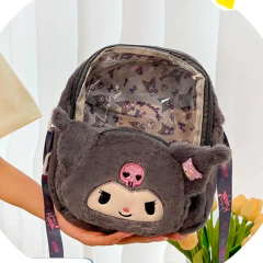 Riñonera Shoulder Kuromi Plush Peluche Sanrio en internet