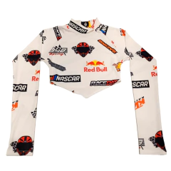 Top Manga Larga Racer Nascar RedBull en internet