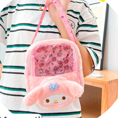 Riñonera Shoulder Mymelody Plush Peluche Sanrio