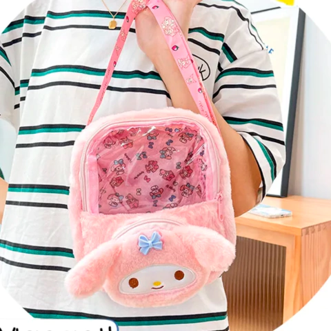 Riñonera Shoulder Mymelody Plush Peluche Sanrio
