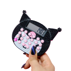 Calculadora Kuromi Full Strass Sanrio - Negra on internet