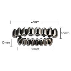 Parrilla para dientes Grillz 8x8 Peltre - KITCH TECH