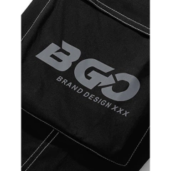 Pantalon Cargo Techwear Gabardina GOB 129 Negro - comprar online