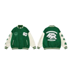 CAMPERA VARSITY JACKET UNIVERSITARIA IMPACT VERDE