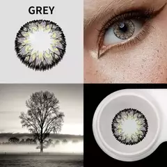 Lentes de Contacto Fantasi Cosplay Gris Milkshake en internet
