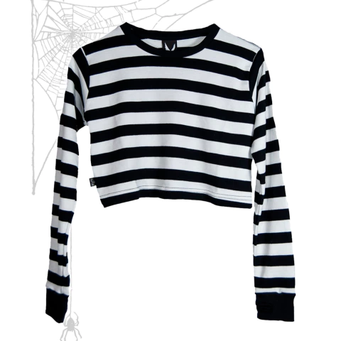 Top Crop Rayado Pericles