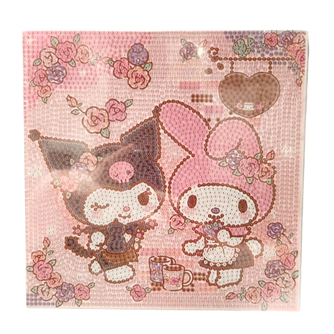 Kit de Pintura Strass Colores Kuromi Mymelody Sanrio - 2