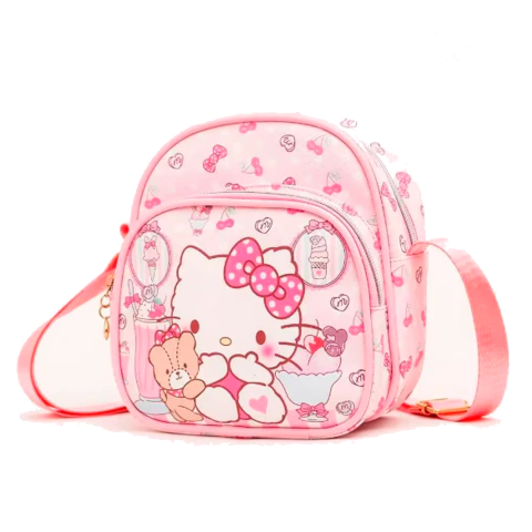 Cartera Bandolera HelloKitty Ecocuero
