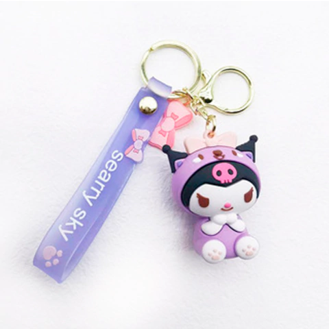 Llavero Kuromi Lila