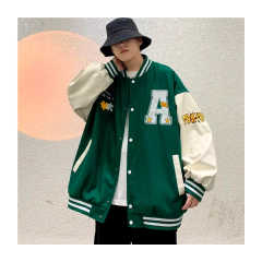 Campera Varsity Jacket Universitaria Race Cuadros - (copia)