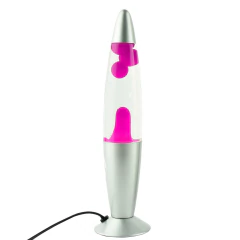 Lampara De Lava Liquido Con Movimiento Rosa Decoracion en internet
