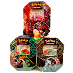Cartas Pokemon Lata Grande - comprar online