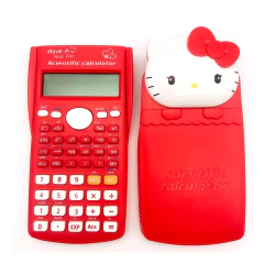 Calculadora Cientifica Sanrio Hello Kitty Roja