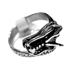 Anillo Acero Dragon Chino - 10 - comprar online