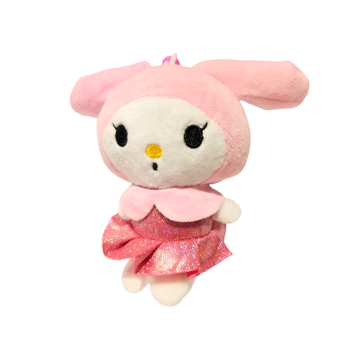 Llavero Peluche Mymelody Vestido Brillos