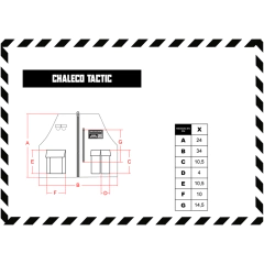 Chestbag tactic verde - comprar online