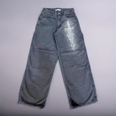 Jean Baggy Negro Calavera Skull Tattoo Design en internet