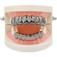 Parrilla para dientes Grillz 8x8 Peltre - tienda online