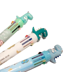 Lapicera Multicolor Dinosaurio - comprar online